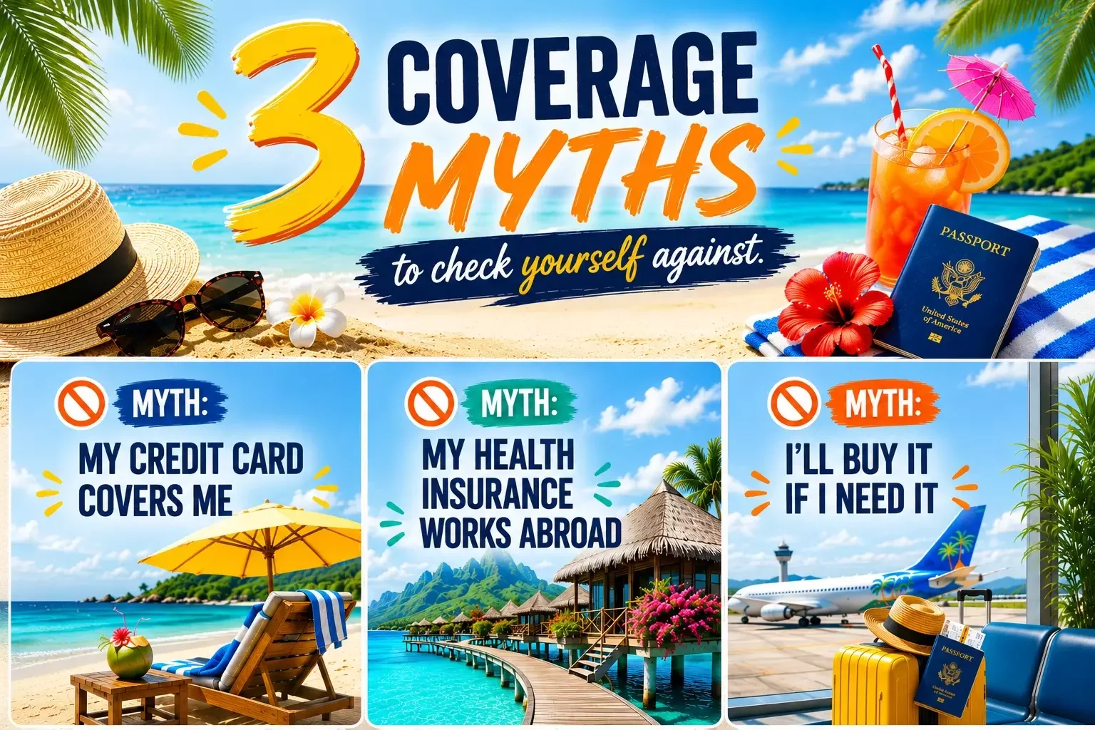 3 Travel Coverage Myths That Leave You Exposed